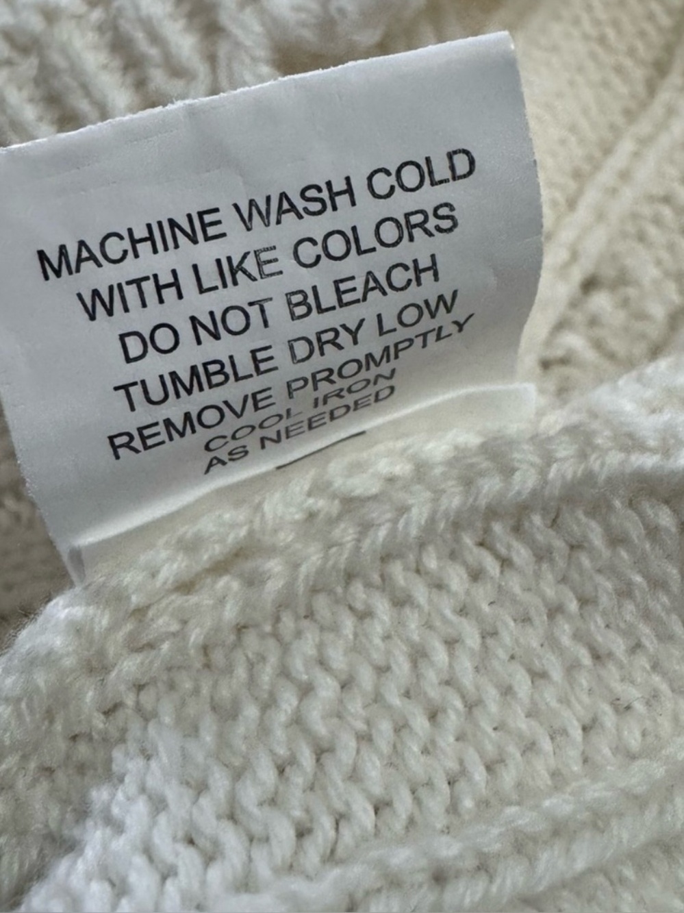NOTATIONS CARDIGAN SIZE LARGE - Picture 6 of 8